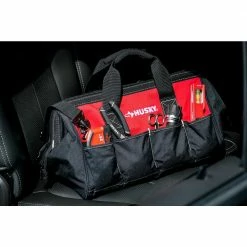 Husky 18 in. 14 Pocket Zippered Tool Bag -Tools Sales red black husky tool bags hd60018 th 31 1000