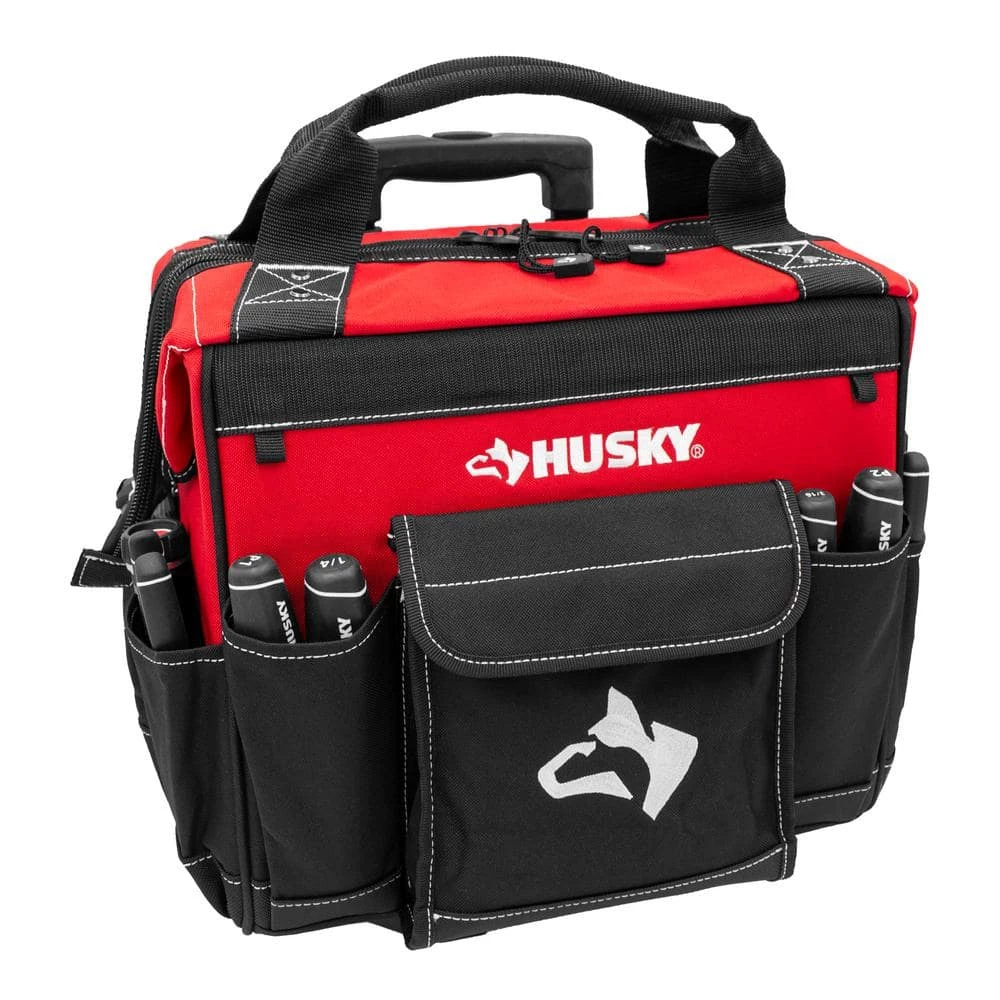Husky 14 in. 13 Pocket Rolling Tool Bag 9 Husky 14 in. 13 Pocket Rolling Tool Bag - Image 7