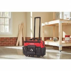 Husky 18 in. 18 Pocket Rolling Tool Bag 19 Husky 18 in. 18 Pocket Rolling Tool Bag -Tools Sales red black husky tool bags hd65018 th 31 1000