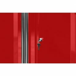 Husky Ready-to-Assemble 24-Gauge Steel 2-Door Garage Base Cabinet in Red (28 in. W x 32 in. H x 18 in. D) 23 Husky Ready-to-Assemble 24-Gauge Steel 2-Door Garage Base Cabinet in Red (28 in. W x 32 in. H x 18 in. D) -Tools Sales red husky free standing cabinets g2802br us 1f 1000