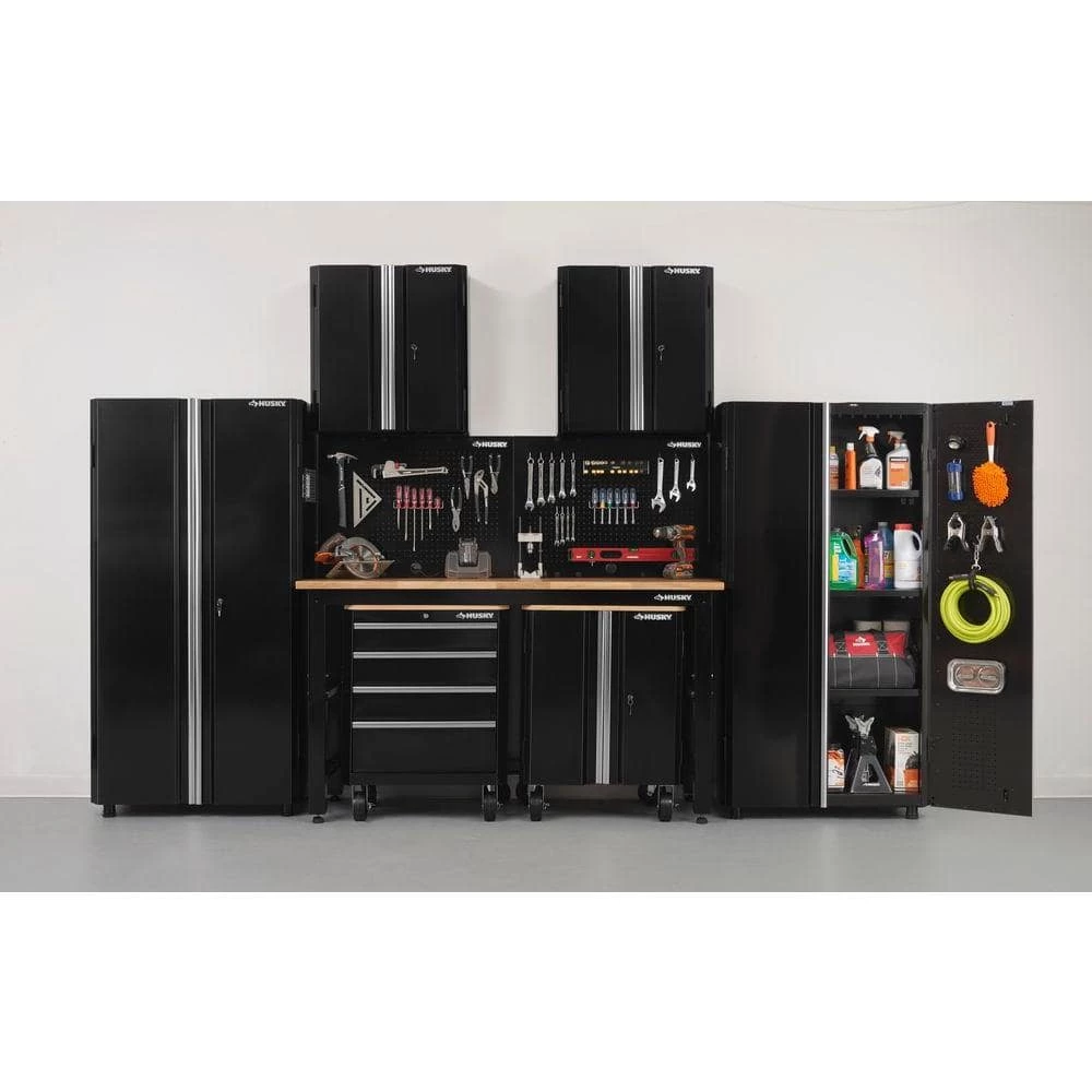 Husky Ready-to-Assemble 24-Gauge Steel 2-Door Garage Base Cabinet in Red (28 in. W x 32 in. H x 18 in. D) 14 Husky Ready-to-Assemble 24-Gauge Steel 2-Door Garage Base Cabinet in Red (28 in. W x 32 in. H x 18 in. D) - Image 12