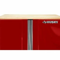 Husky Ready-to-Assemble 24-Gauge Steel 2-Door Garage Base Cabinet in Red (28 in. W x 32 in. H x 18 in. D) 22 Husky Ready-to-Assemble 24-Gauge Steel 2-Door Garage Base Cabinet in Red (28 in. W x 32 in. H x 18 in. D) -Tools Sales red husky free standing cabinets g2802br us 4f 1000