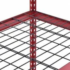 Husky 5-Tier Heavy Duty Boltless Steel Garage Storage Shelving Unit in Red (48 in. W x 78 in. H x 24 in. D) 28 Husky 5-Tier Heavy Duty Boltless Steel Garage Storage Shelving Unit in Red (48 in. W x 78 in. H x 24 in. D) -Tools Sales red husky freestanding shelving units n2r482478w5r 76 1000