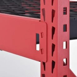 Husky 4-Tier Industrial Duty Steel Freestanding Garage Storage Shelving Unit in Red (77 in. W x 78 in. H x 24 in. D) 25 Husky 4-Tier Industrial Duty Steel Freestanding Garage Storage Shelving Unit in Red (77 in. W x 78 in. H x 24 in. D) -Tools Sales red husky freestanding shelving units n2w772478w4r 1f 1000