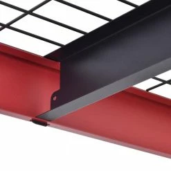 Husky 4-Tier Industrial Duty Steel Freestanding Garage Storage Shelving Unit in Red (77 in. W x 78 in. H x 24 in. D) 27 Husky 4-Tier Industrial Duty Steel Freestanding Garage Storage Shelving Unit in Red (77 in. W x 78 in. H x 24 in. D) -Tools Sales red husky freestanding shelving units n2w772478w4r fa 1000