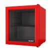 Husky 1.5 Cu. ft. 40-Can Glass Door Freestanding Countertop Quiet Mini Fridge with Reversible Door without Freezer (Red) -Tools Sales red husky mini fridges osfg010 rm 64 1000