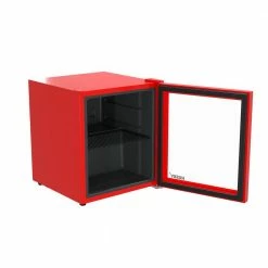 Husky 1.5 Cu. ft. 40-Can Glass Door Freestanding Countertop Quiet Mini Fridge with Reversible Door without Freezer (Red) 15 Husky 1.5 Cu. ft. 40-Can Glass Door Freestanding Countertop Quiet Mini Fridge with Reversible Door without Freezer (Red) -Tools Sales red husky mini fridges osfg010 rm c3 1000