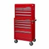 Husky 27 in. 11-Drawer Tool Chest and Cabinet Combo in Red -Tools Sales red husky tool chest combos 410 026 0111 64 1000