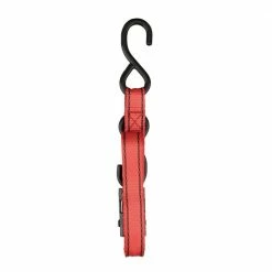 Husky 10 ft. x 1 in. Cam Buckle Tie-Down (Red) Straps with S Hook (4-Pack) -Tools Sales reds pinks husky cam buckle lashing straps fh0898t 77 1000