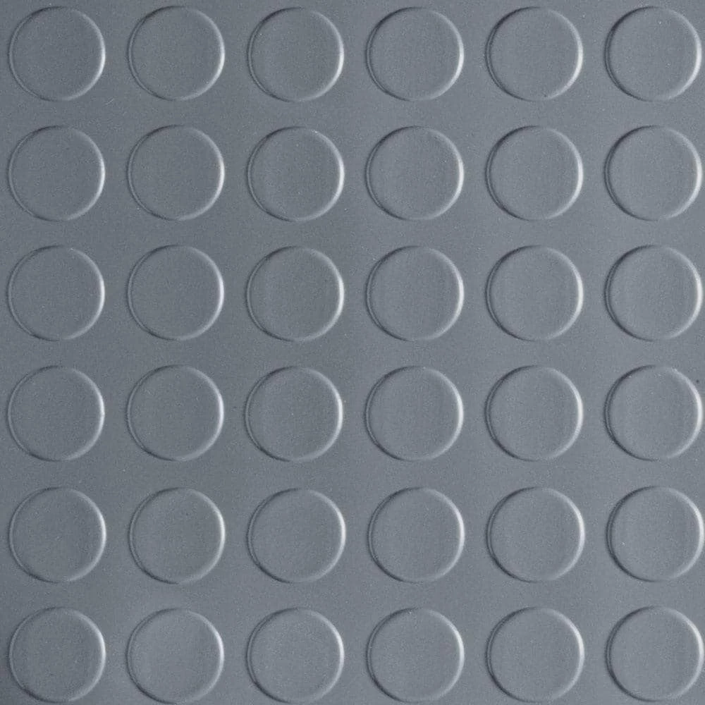 Husky 7.5 ft. x 17 ft. Coin Grey Universal Flooring 3 Husky 7.5 ft. x 17 ft. Coin Grey Universal Flooring