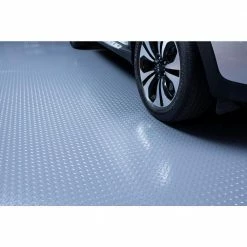 Husky 7.5 ft. x 17 ft. Diamond Grey Universal Flooring -Tools Sales slate grey husky garage flooring rolls hk70dt717sgrhd 4f 1000