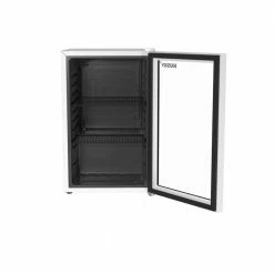 Husky 2.4 Cu. ft. 60-Can Freestanding Beverage Cooler Countertop Mini Fridge with Glass Door without Freezer (White) 10 Husky 2.4 Cu. ft. 60-Can Freestanding Beverage Cooler Countertop Mini Fridge with Glass Door without Freezer (White) -Tools Sales white husky beverage wine combos osfg018 wl 1f 1000