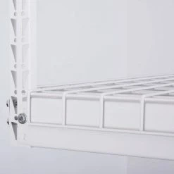 Husky Adjustable Height Overhead Ceiling Mount Garage Rack in White (42 in. H x 96 in. W x 32 in. D) 18 Husky Adjustable Height Overhead Ceiling Mount Garage Rack in White (42 in. H x 96 in. W x 32 in. D) -Tools Sales white husky overhead garage storage acr3296w p 4f 1000