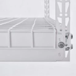 Husky Adjustable Height Overhead Ceiling Mount Garage Rack in White (42 in. H x 96 in. W x 32 in. D) 15 Husky Adjustable Height Overhead Ceiling Mount Garage Rack in White (42 in. H x 96 in. W x 32 in. D) -Tools Sales white husky overhead garage storage acr3296w p 66 1000