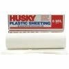 Husky 20 ft. x 100 ft. White 6 mil Plastic Sheeting -Tools Sales whites husky plastic sheeting cf0620w 64 1000