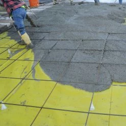 Husky 14 ft. x 140 ft. 15 mil Yellow Guard Vapor Barrier -Tools Sales yellows golds husky plastic sheeting cfyg1514 140y 1f 1000