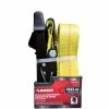 Husky 2 in. x 27 ft. Heavy-Duty Ratchet Tie-Down Strap with Flat Hooks -Tools Sales yellows golds husky ratchet straps fh0850 64 1000