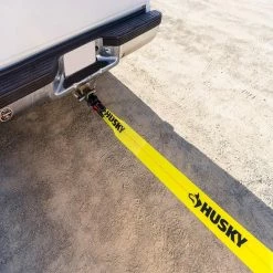 Husky 4 in. x 30 ft. Recovery Strap -Tools Sales yellows golds husky tie down hardware accessories 54502 44 1000